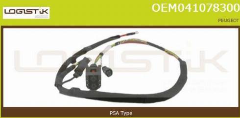 LGK OEM041078300 - Elektrik kabeli, elektrik mühərrikinin sükan qurğusu furqanavto.az