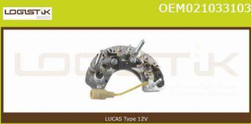 LGK OEM021033103 - Düzləşdirici, alternator furqanavto.az