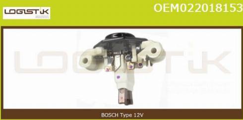 LGK OEM022018153 - Gərginlik tənzimləyicisi, alternator furqanavto.az