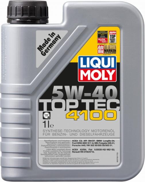 Liqui Moly TOPTEC41005W40 - --- furqanavto.az