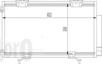 Loro 051-016-0015 - Kondenser, kondisioner furqanavto.az
