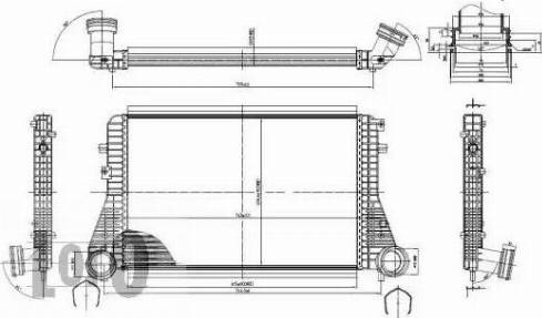 Loro 053-018-0003 - Intercooler, şarj cihazı furqanavto.az