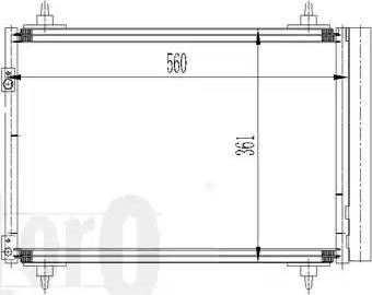 Loro 009-016-0016 - Kondenser, kondisioner furqanavto.az