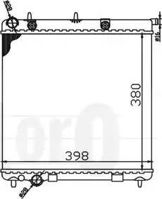 Loro 009-017-0047 - Radiator, mühərrikin soyudulması furqanavto.az