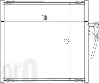 Loro 004-016-0011 - Kondenser, kondisioner furqanavto.az