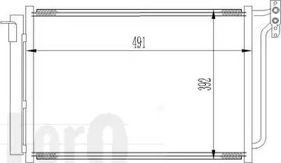 Loro 004-016-0012 - Kondenser, kondisioner furqanavto.az