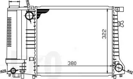 Loro 004-017-0010 - Radiator, mühərrikin soyudulması furqanavto.az