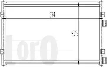 Loro 008-016-0002 - Kondenser, kondisioner furqanavto.az