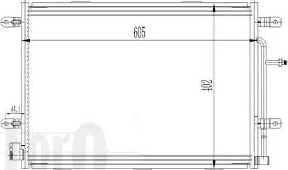 Loro 003-016-0015 - Kondenser, kondisioner furqanavto.az