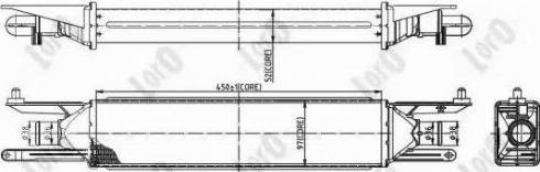 Loro 016-018-0010 - Intercooler, şarj cihazı furqanavto.az