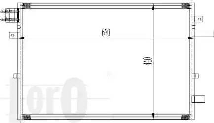 Loro 017-016-0024 - Kondenser, kondisioner furqanavto.az