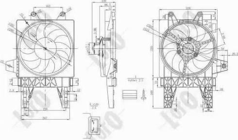 Loro 038-014-0001 - Fen, radiator furqanavto.az