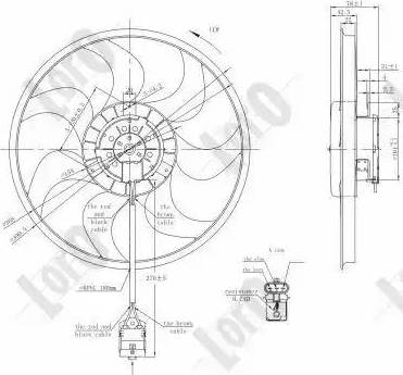 Loro 037-014-0002 - Fen, radiator furqanavto.az