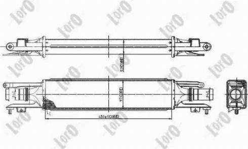 Loro 037-018-0011 - Intercooler, şarj cihazı furqanavto.az