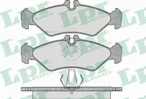 BOSCH 986424463 - Əyləc altlığı dəsti, əyləc diski furqanavto.az