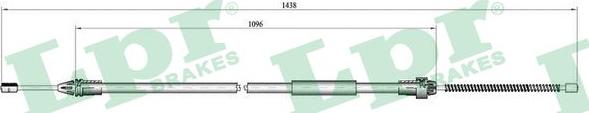 LPR C0684B - Kabel, dayanacaq əyləci furqanavto.az