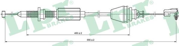 LPR C0147A - Sürətləndirici kabel furqanavto.az