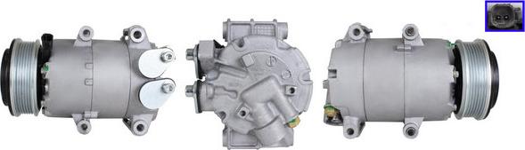 LUCAS ACP01175 - Kompressor, kondisioner furqanavto.az