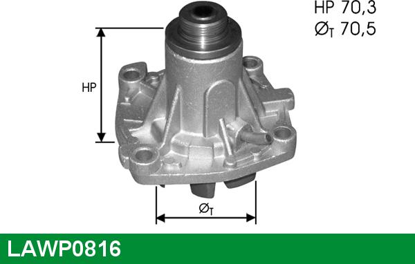 LUCAS LAWP0816 - Su nasosu furqanavto.az