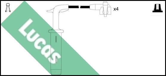 LUCAS LUC4457 - Alovlanma kabeli dəsti furqanavto.az