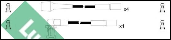 LUCAS LUC4476 - Alovlanma kabeli dəsti furqanavto.az