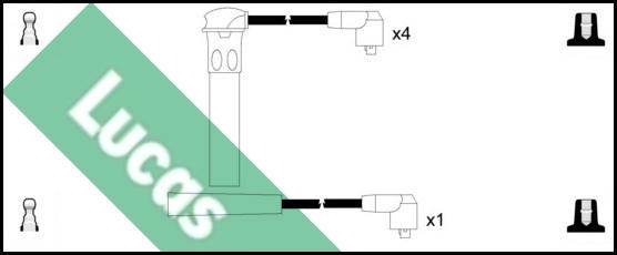 LUCAS LUC4622 - Alovlanma kabeli dəsti furqanavto.az