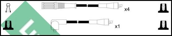 LUCAS LUC4060 - Alovlanma kabeli dəsti furqanavto.az