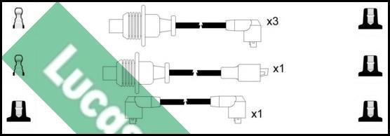 LUCAS LUC4118 - Alovlanma kabeli dəsti furqanavto.az
