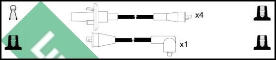 LUCAS LUC4136 - Alovlanma kabeli dəsti furqanavto.az