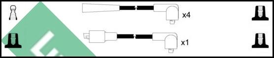 LUCAS LUC4367 - Alovlanma kabeli dəsti furqanavto.az