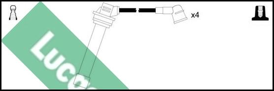 LUCAS LUC4309 - Alovlanma kabeli dəsti furqanavto.az