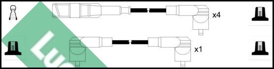 LUCAS LUC5075 - Alovlanma kabeli dəsti furqanavto.az
