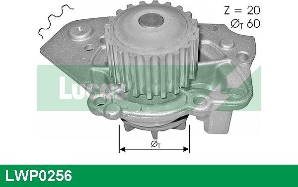 LUCAS LWP0256 - Su nasosu furqanavto.az