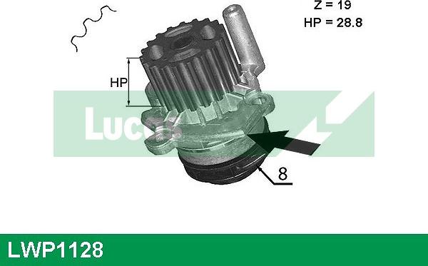 LUCAS LWP1128 - Su nasosu furqanavto.az