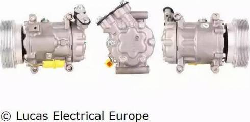 Lucas Electrical ACP550 - Kompressor, kondisioner furqanavto.az