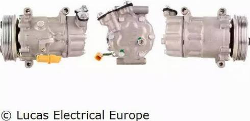 Lucas Electrical ACP697 - Kompressor, kondisioner furqanavto.az