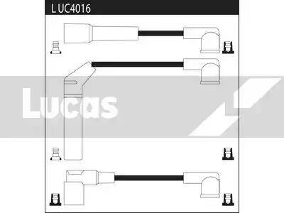 Lucas Electrical LUC4016 - Alovlanma kabeli dəsti furqanavto.az