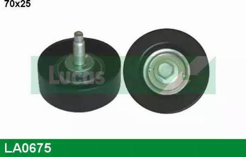 Lucas Engine Drive LA0675 - Yönləndirmə / Bələdçi Kasnağı, v-yivli kəmər furqanavto.az