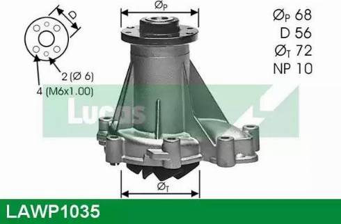 Lucas Engine Drive LAWP1035 - Su nasosu furqanavto.az