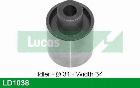 Lucas Engine Drive LD1038 - Gərginlik kasnağı, vaxt kəməri furqanavto.az