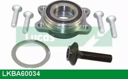 Lucas Engine Drive LKBA60034 - Təkər qovşağı, podşipnik dəsti furqanavto.az