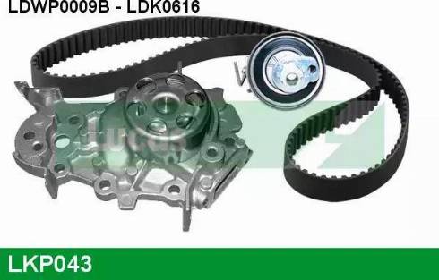 Lucas Engine Drive LKP043 - Su Pompası və Vaxt Kəməri Dəsti furqanavto.az