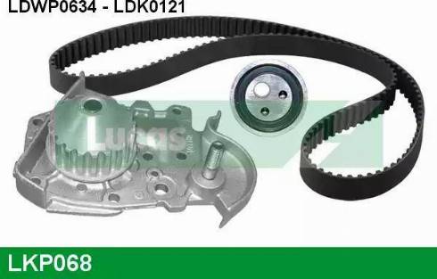 Lucas Engine Drive LKP068 - Su Pompası və Vaxt Kəməri Dəsti furqanavto.az