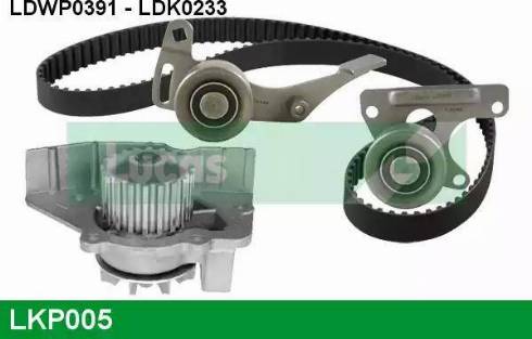 Lucas Engine Drive LKP005 - Su Pompası və Vaxt Kəməri Dəsti furqanavto.az
