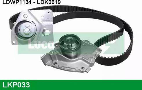 Lucas Engine Drive LKP033 - Su Pompası və Vaxt Kəməri Dəsti furqanavto.az