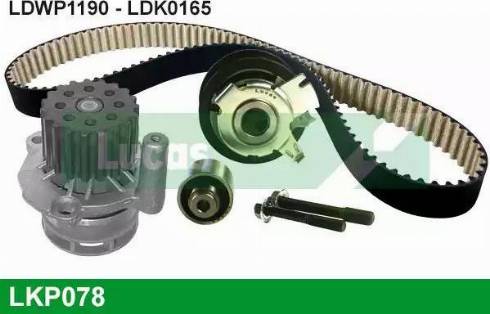 Lucas Engine Drive LKP078 - Su Pompası və Vaxt Kəməri Dəsti furqanavto.az