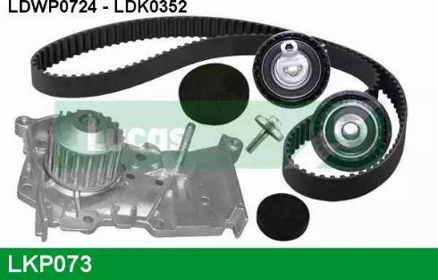 Lucas Engine Drive LKP073 - Su Pompası və Vaxt Kəməri Dəsti furqanavto.az