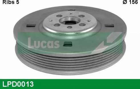Lucas Engine Drive LPD0013 - Kəmər kasnağı, krank mili furqanavto.az