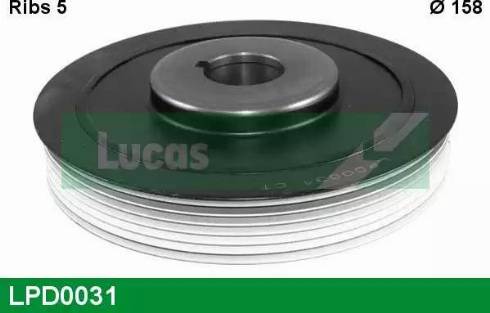 Lucas Engine Drive LPD0031 - Kəmər kasnağı, krank mili furqanavto.az