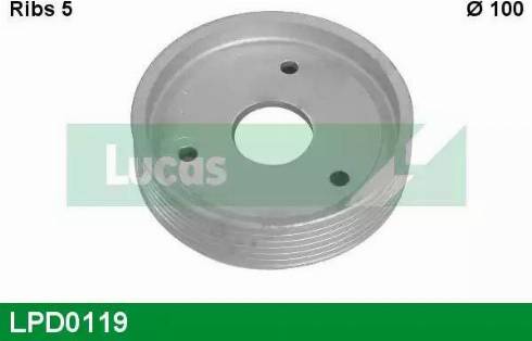 Lucas Engine Drive LPD0119 - Kasnak, sükanın gücləndirici nasosu furqanavto.az